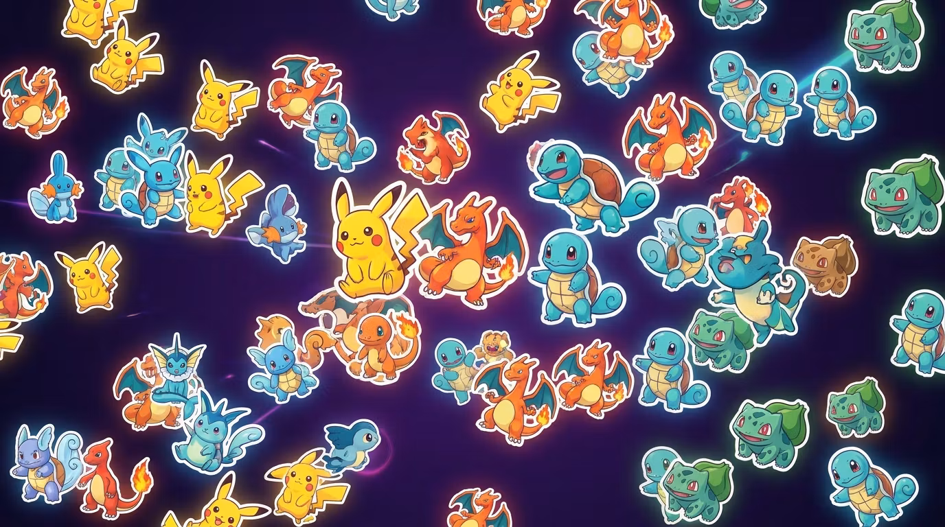 Pokémon Sticker Pack