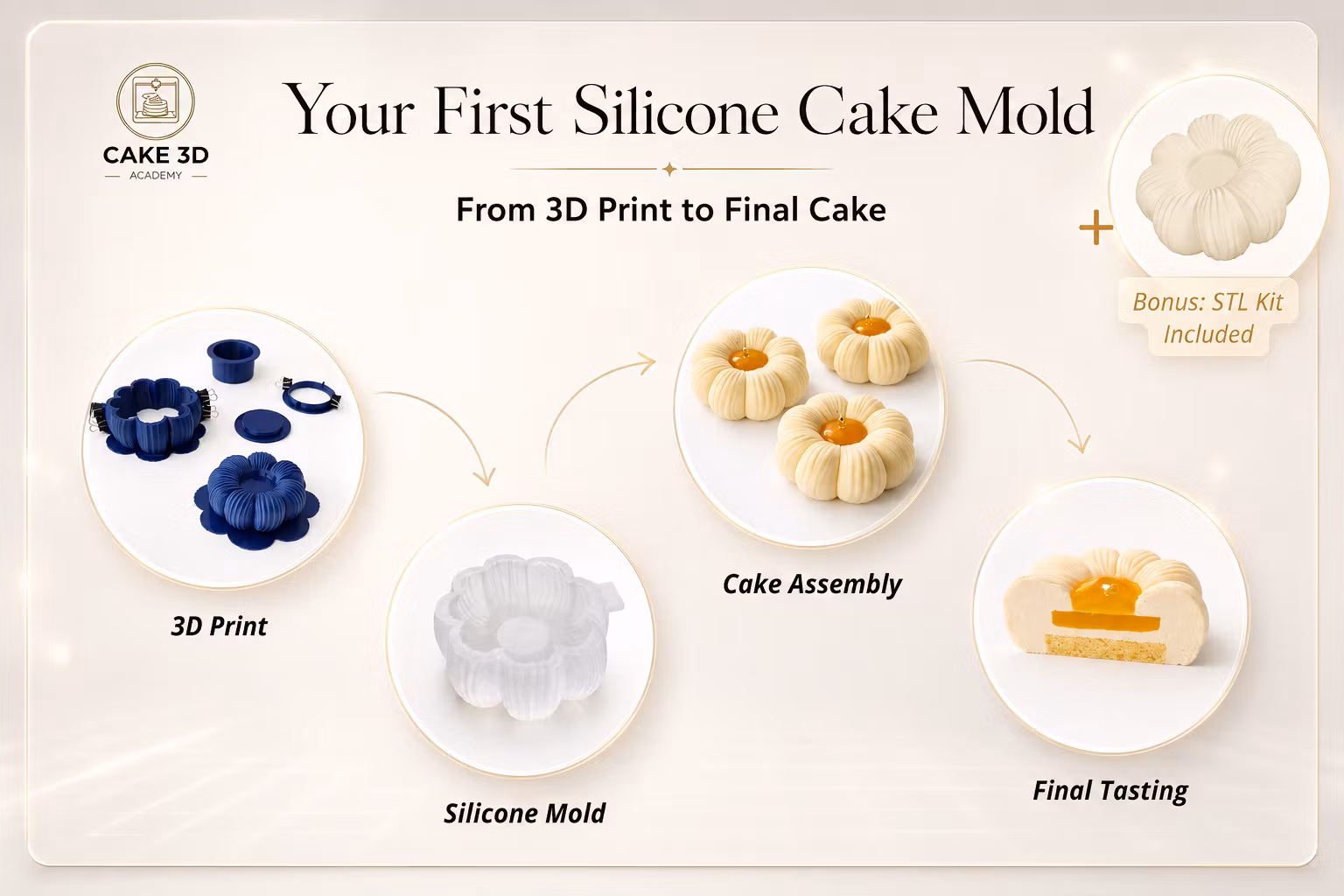 Course - Create Your First Silicone Cake Mold