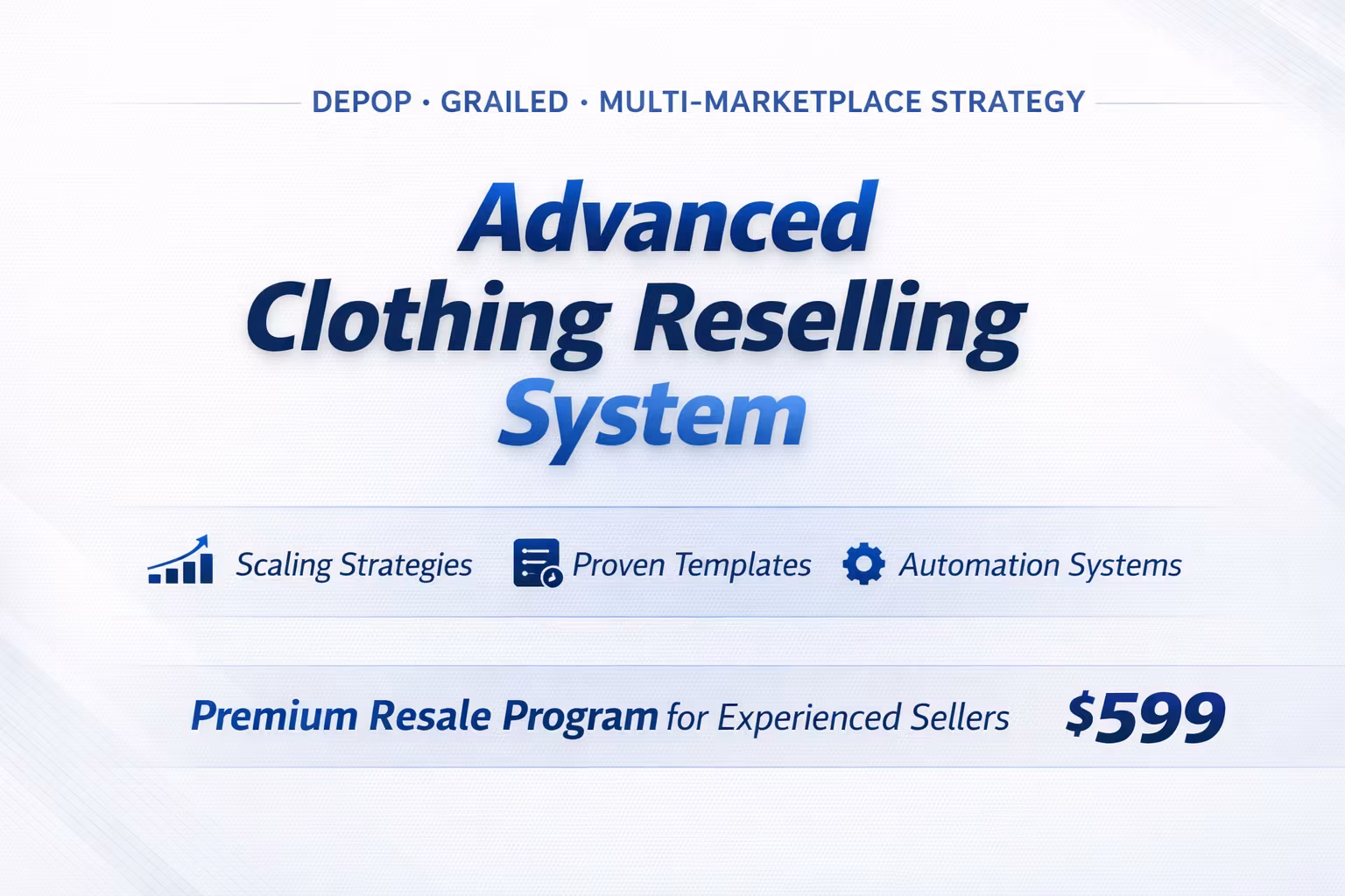 dvanced Clothing Reselling System