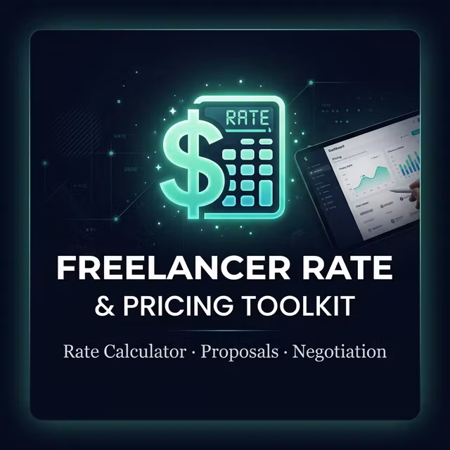 Freelancer Rate and Pricing Toolkit