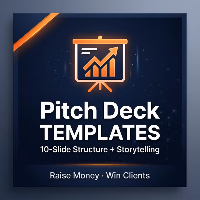 Pitch Deck Templates Bundle