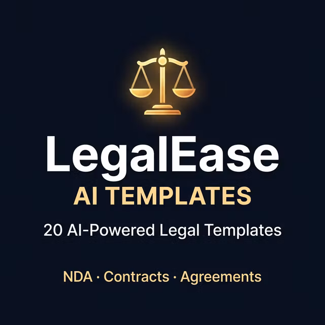 LegalEase AI Templates Bundle