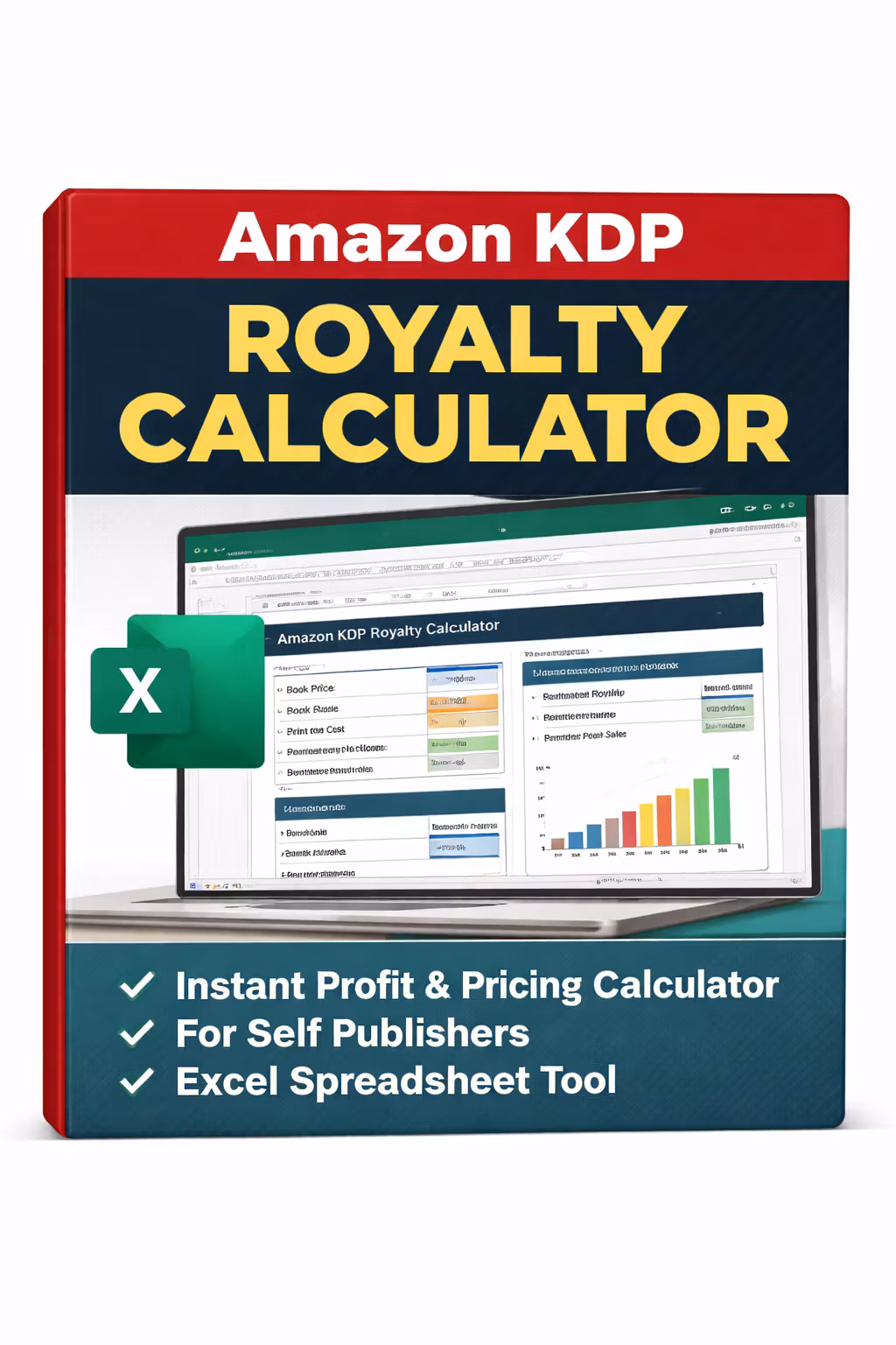 SJ Amazon KDP Royalty Calculator (Excel)