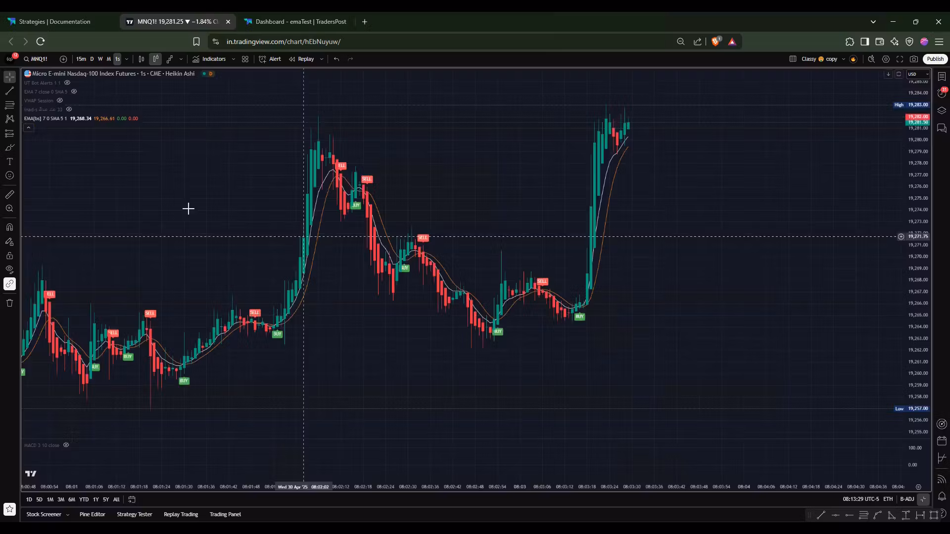 Automate Tradingview to Tradestation