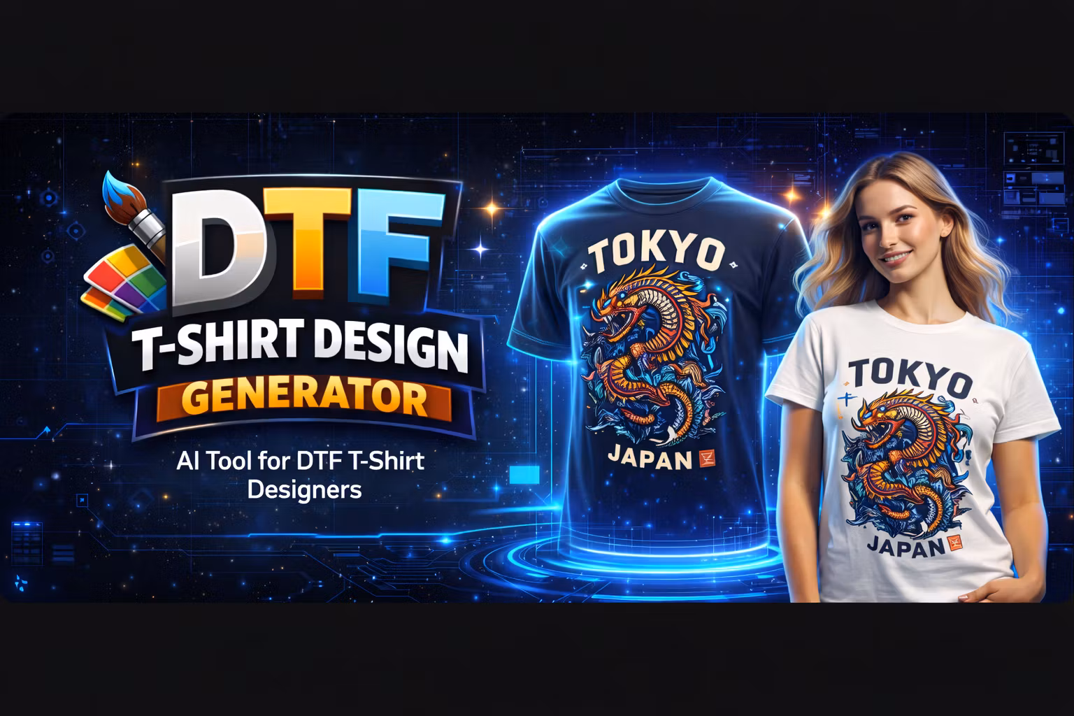 DTF T-Shirt Design Generator