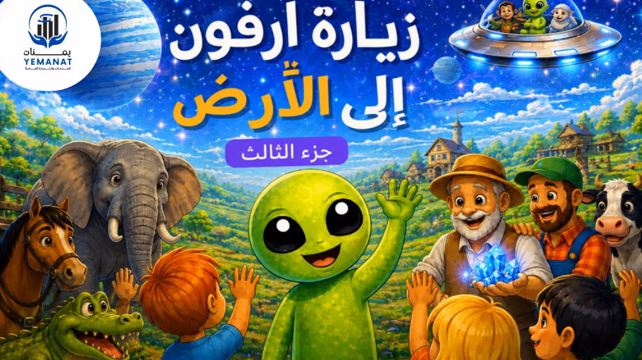 زيارة الرفون الى الارض الجزء الثالث