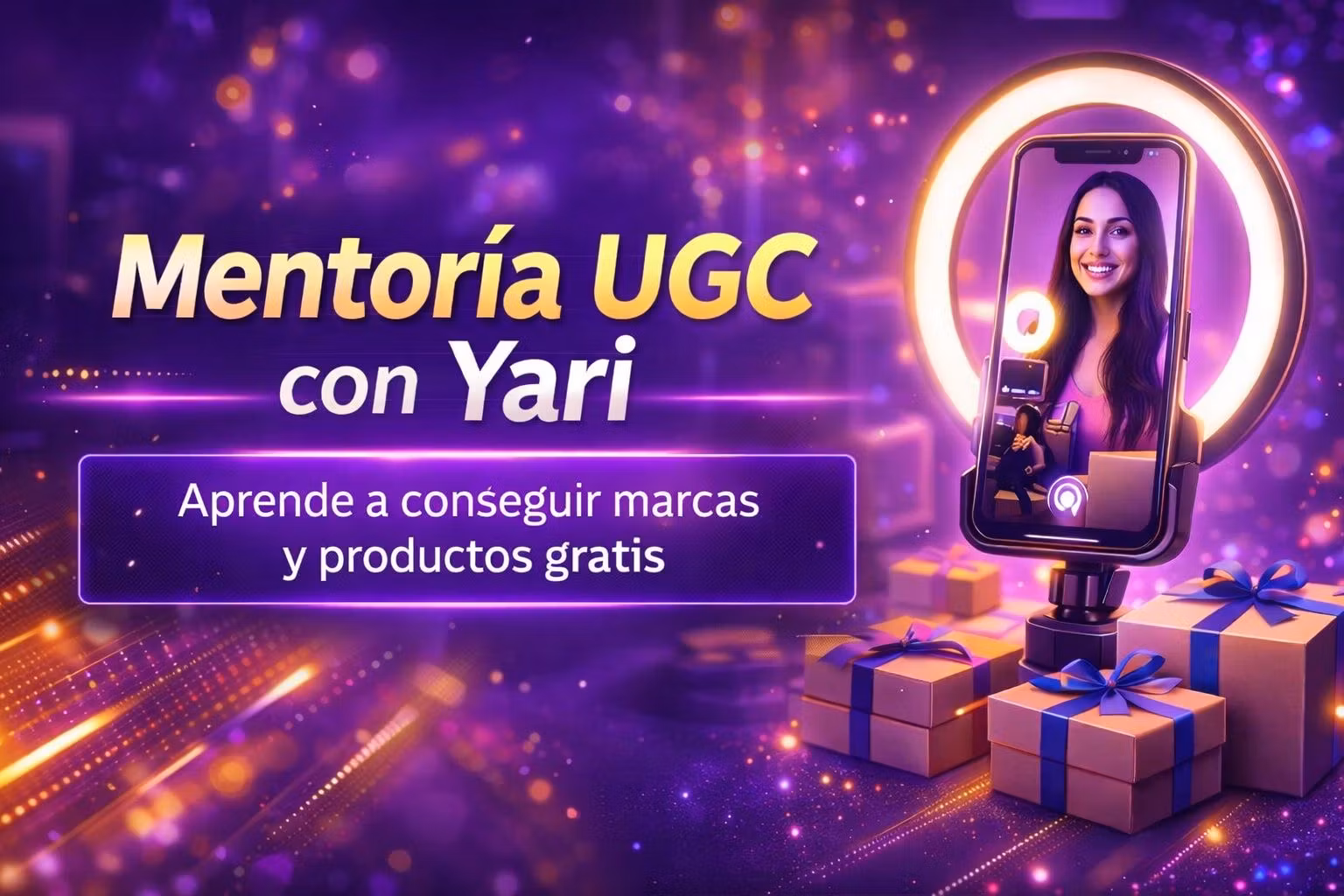 UGC creador con Yari 