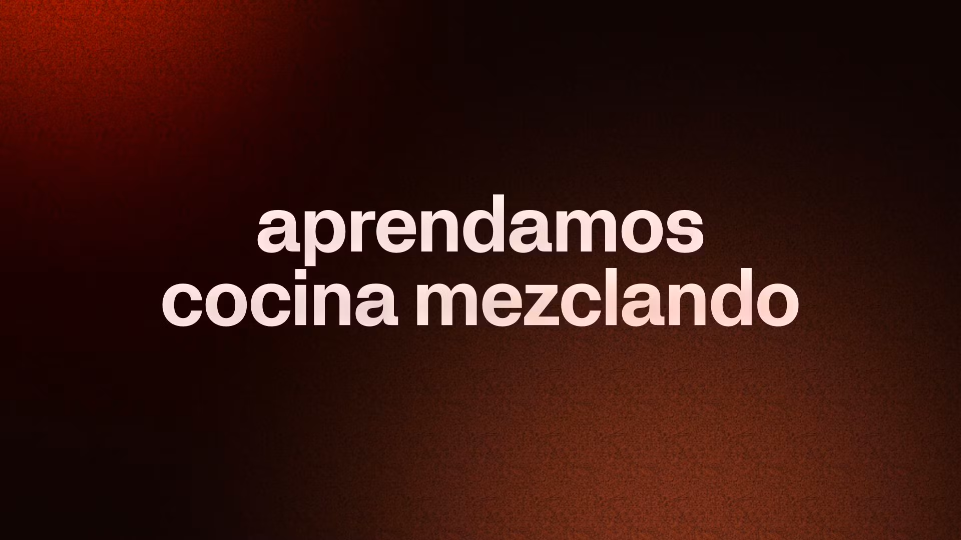 LatAm Fusion Chef Bootcamp