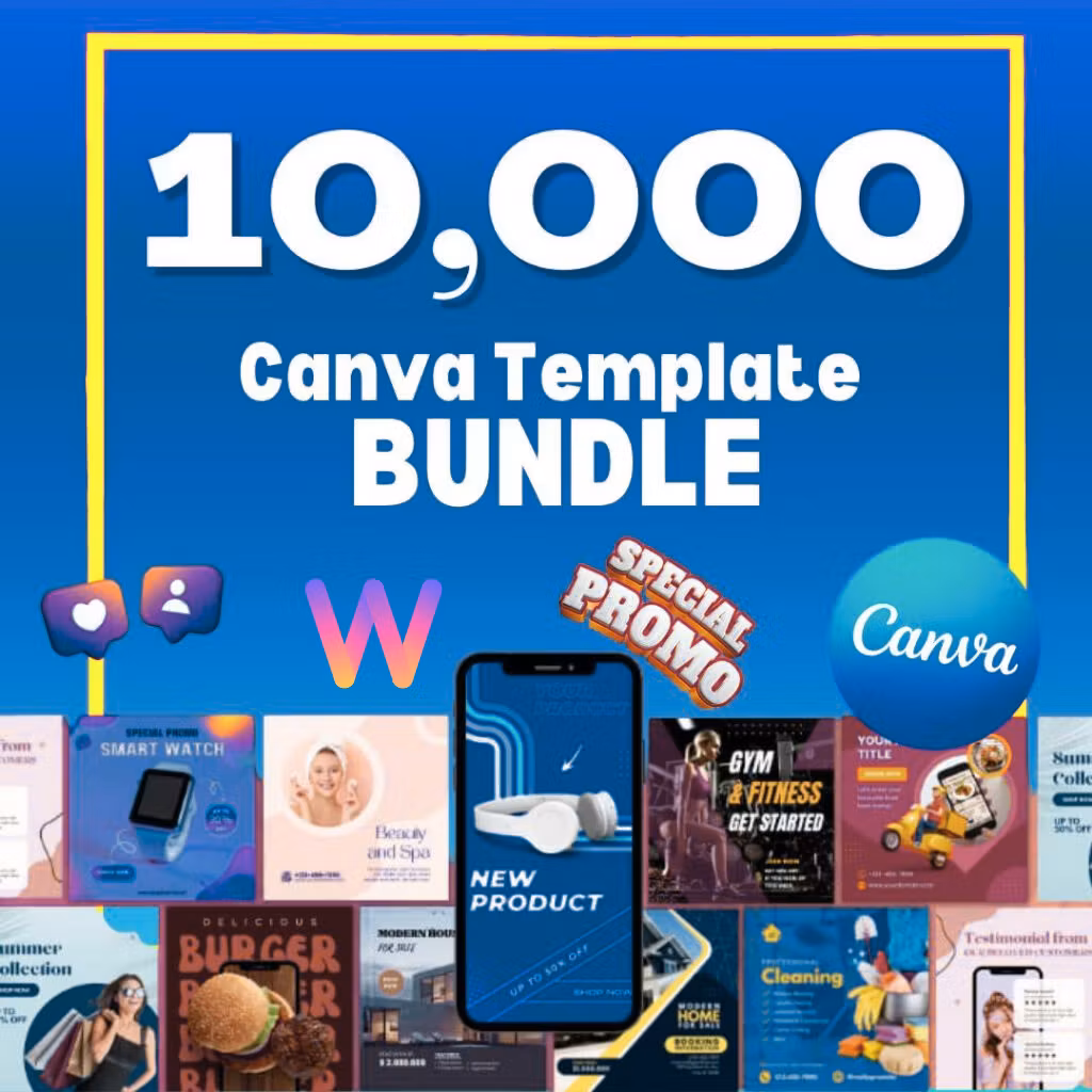 Canva Editable Template