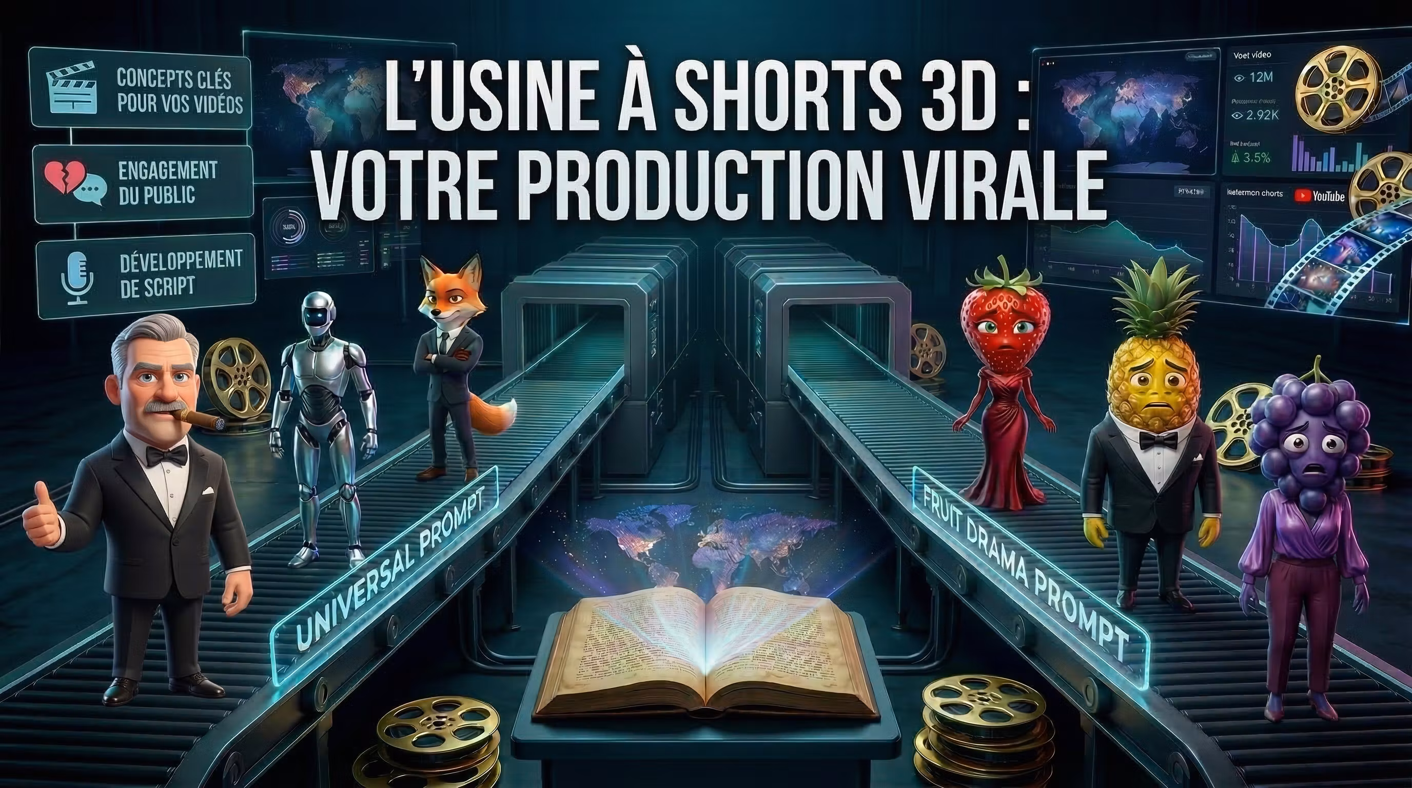 L'Usine à Shorts 3D : La Méthode Showrun