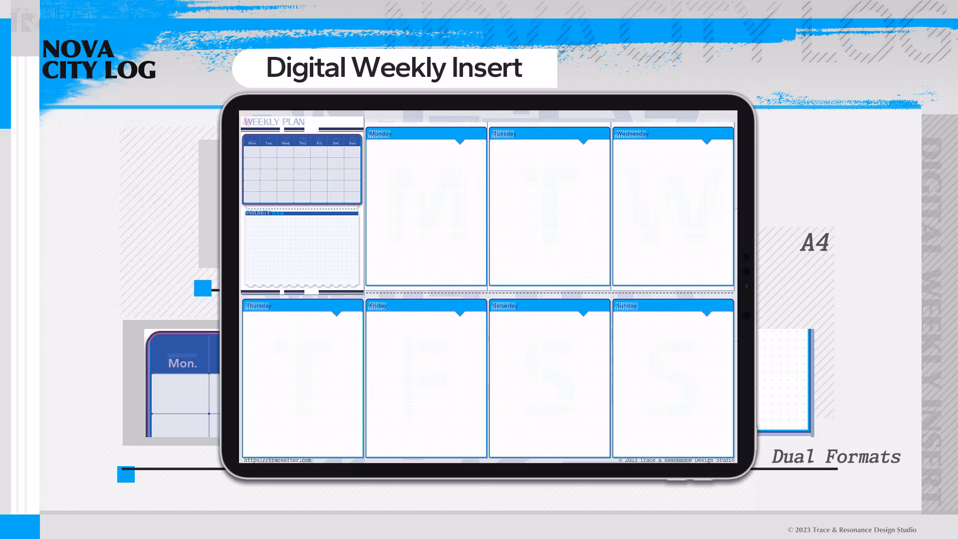 Nova City Log：Digital Weekly Insert