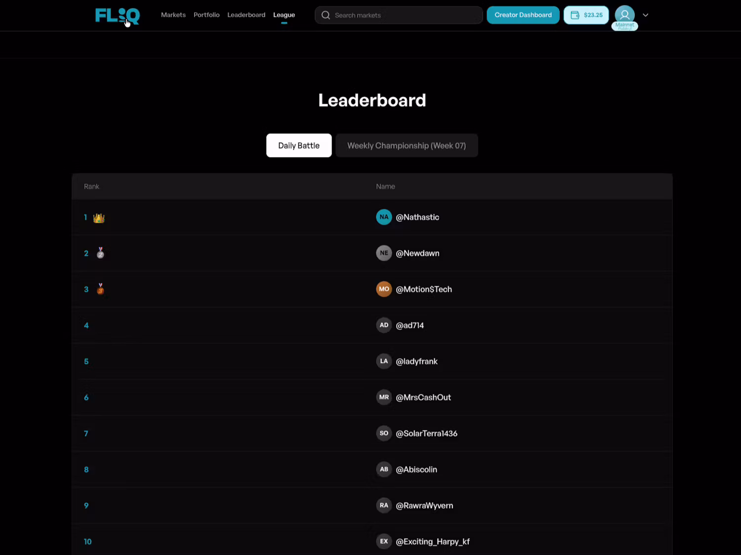 Fliq Predictions
