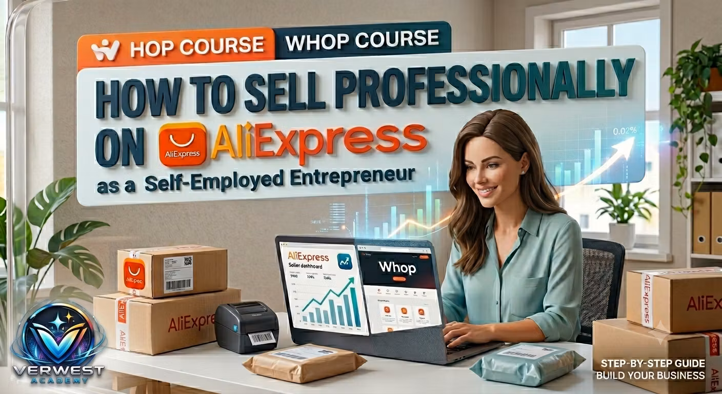How to Sell Professionally on AliExpress as a  Self-Employed Entrepreneur