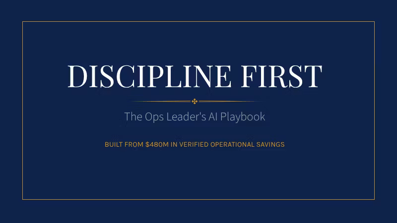 Discipline First (Optima Advisory Partn)