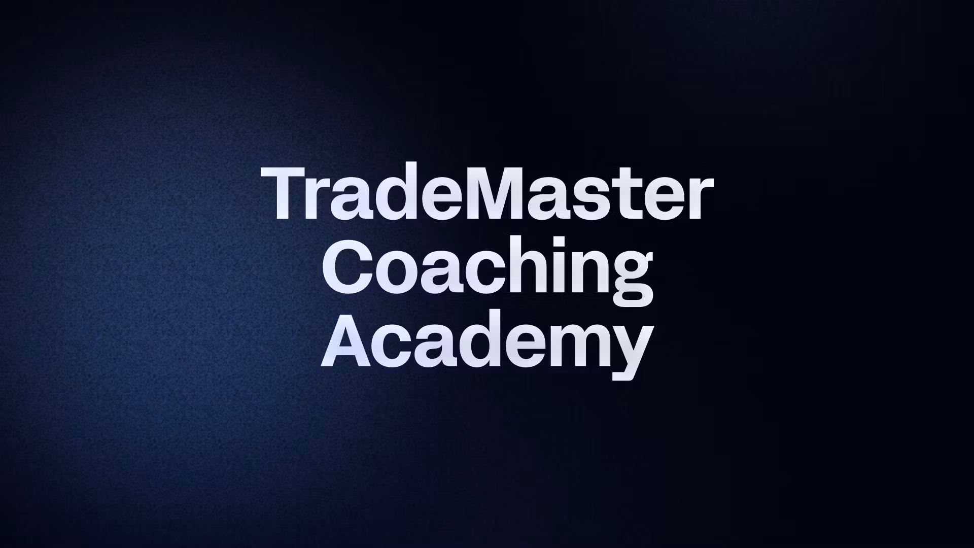 TradeMaster Coaching Academy