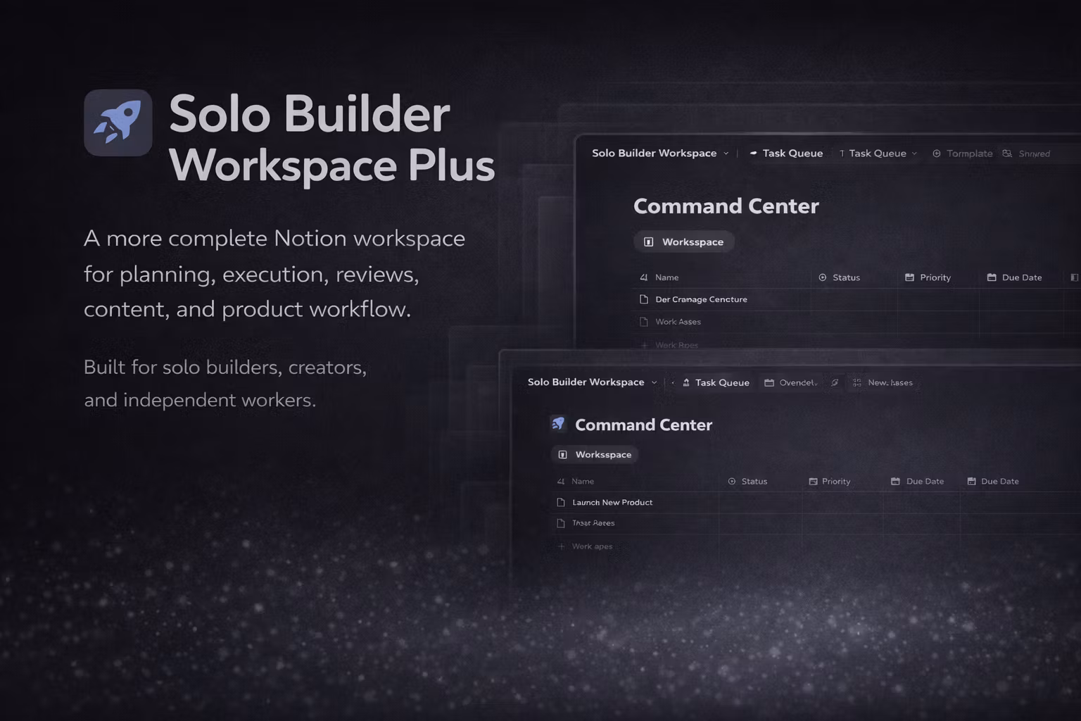 Solo Builder Workspace Plus