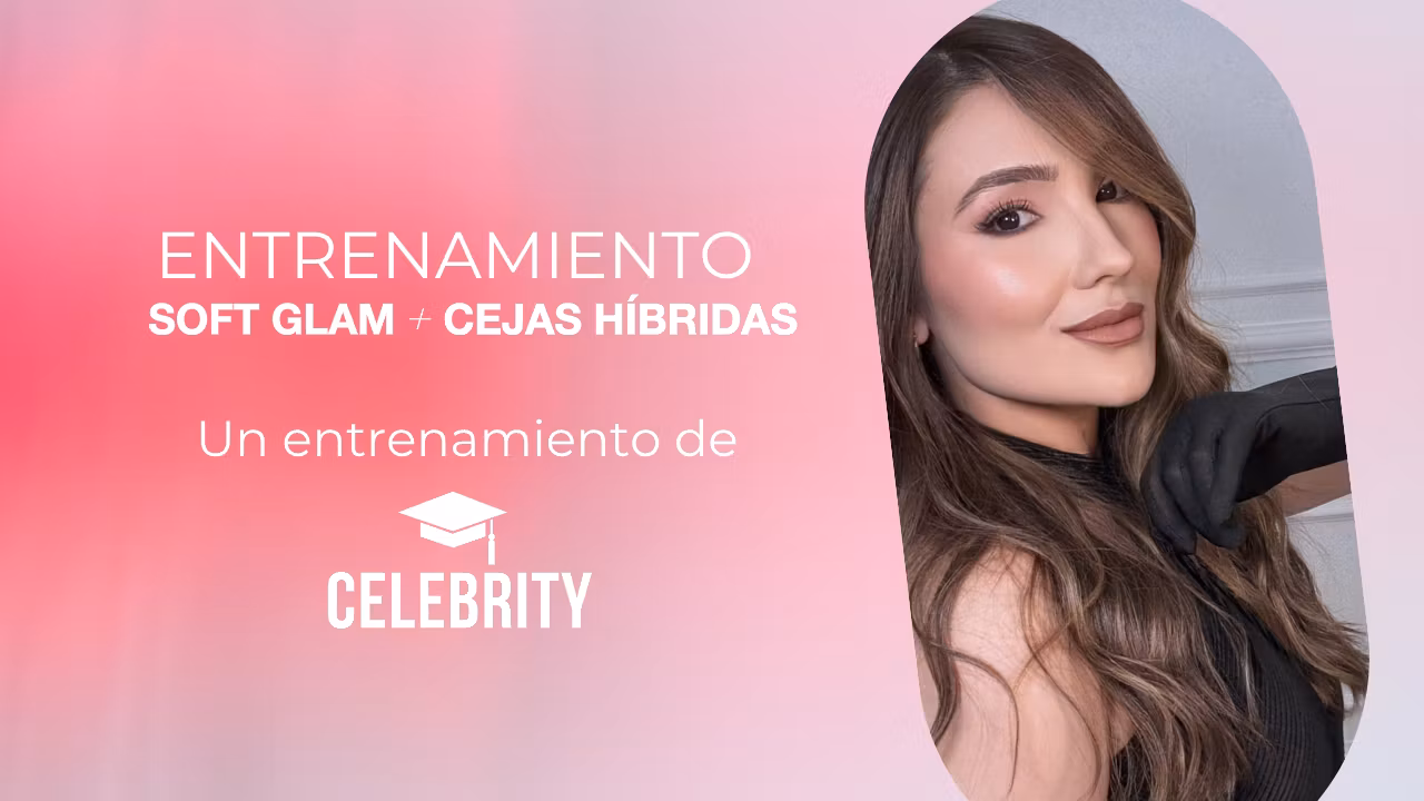Soft Glam y Cejas Híbridas