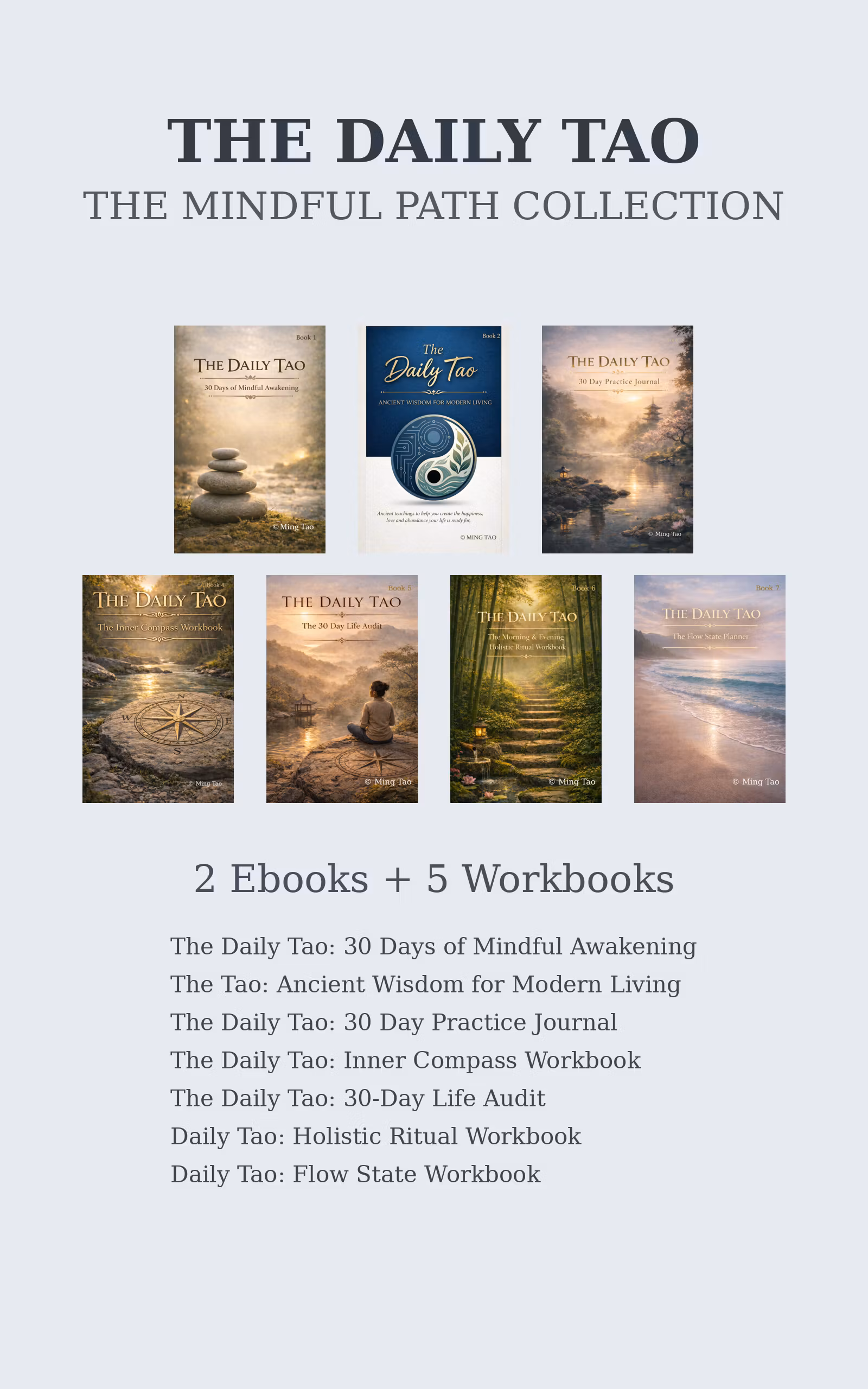 Daily Tao: The Mindful Path Collection