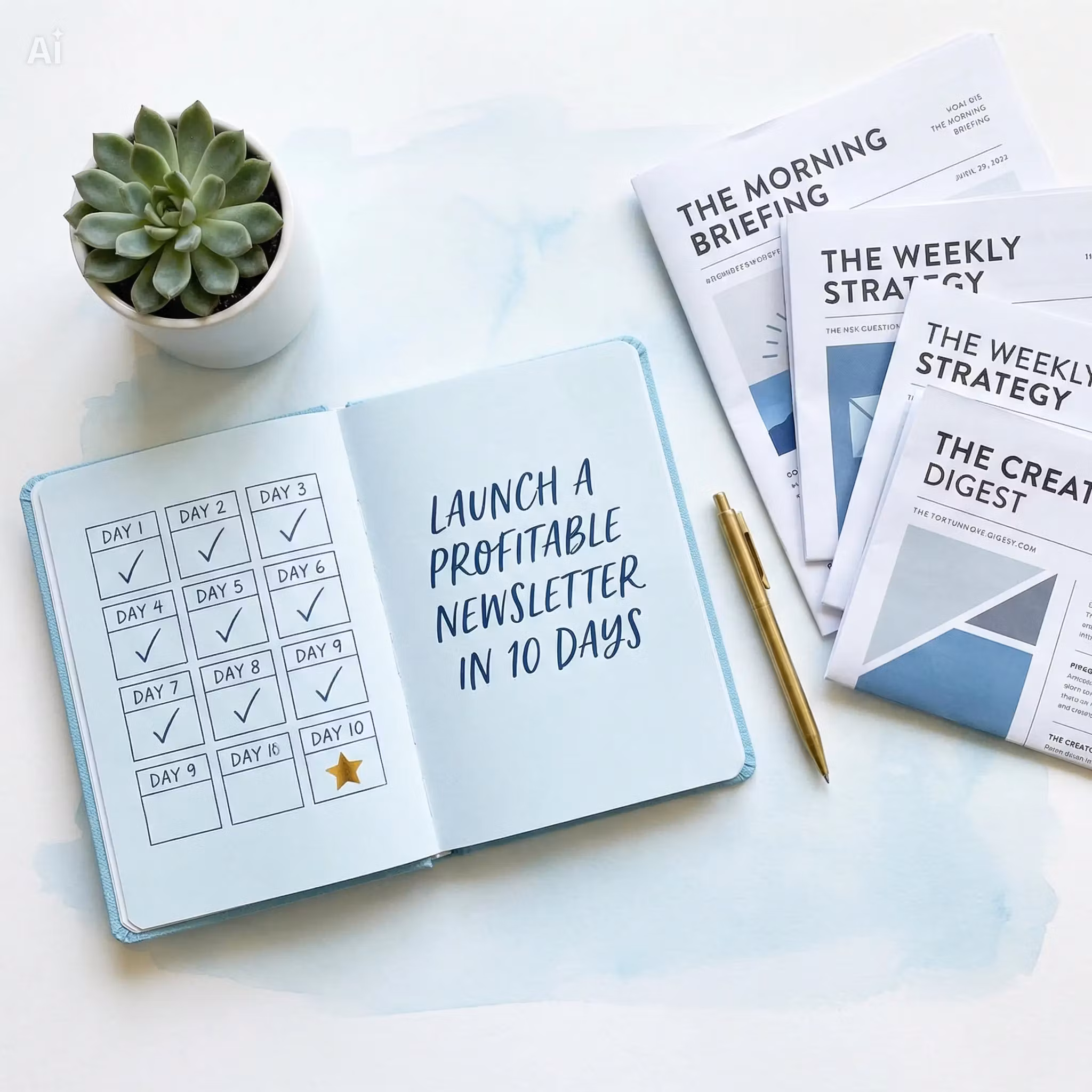 LAUNCH A PROFITABLE NEWSLETTER IN 10 DAY