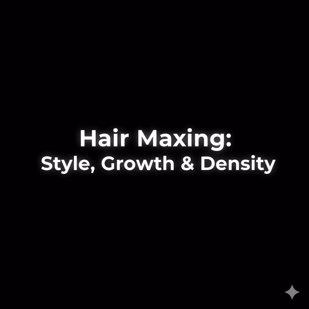 Hair Maxing: Style, Growth & Density