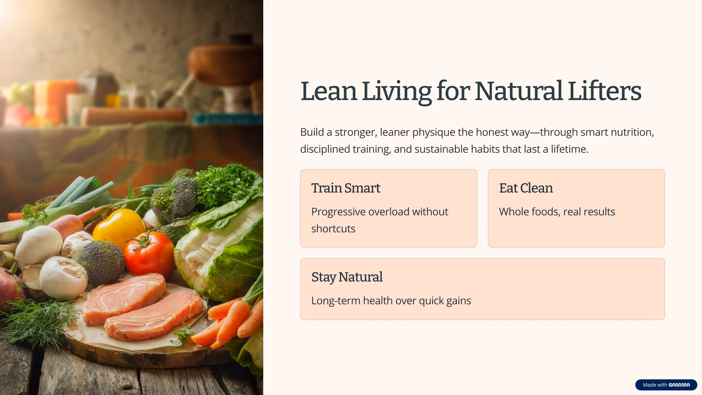 Lean Living for Natural Lifters