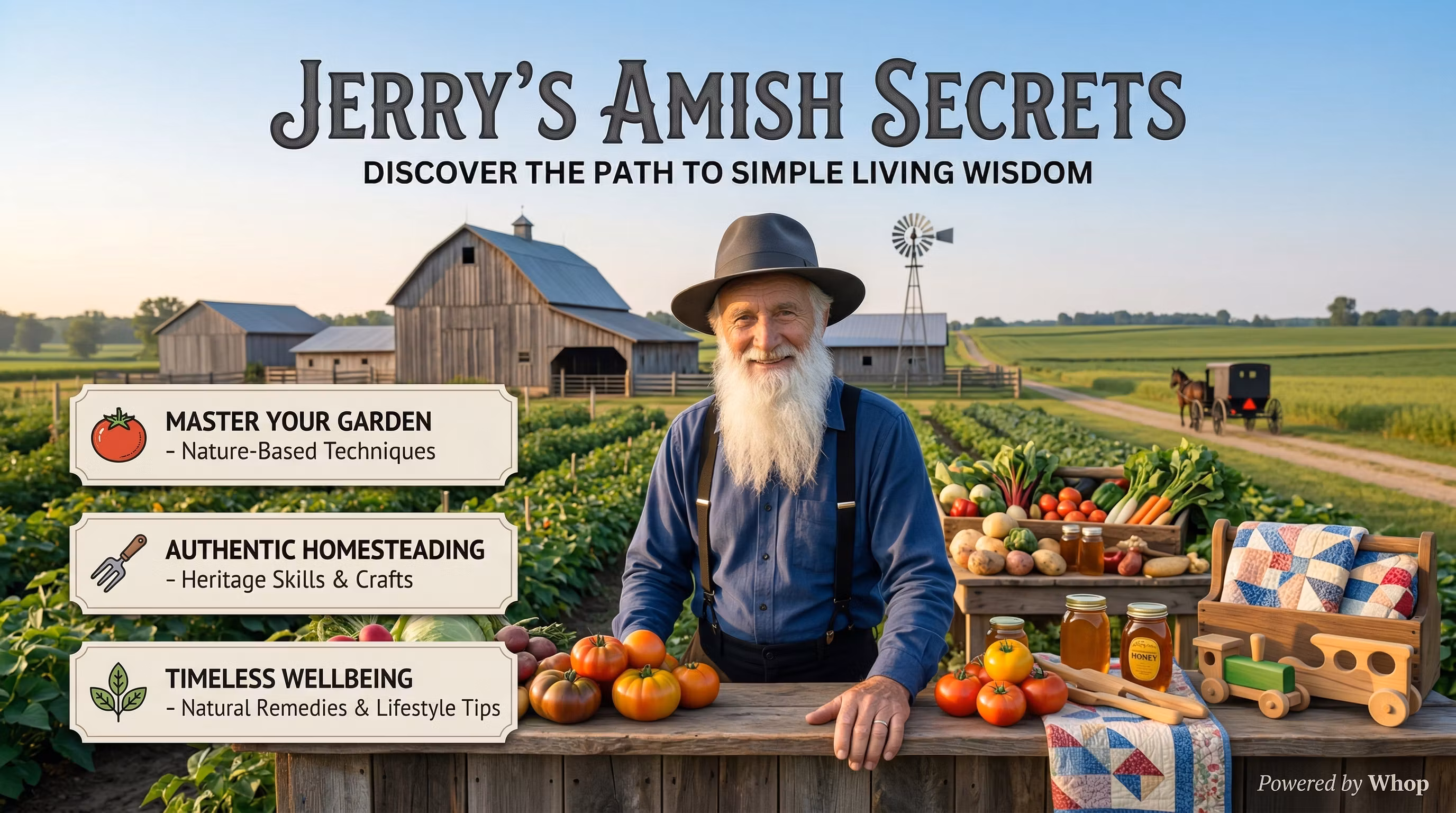 Amish Living Secrets With Jerry Stolzfus