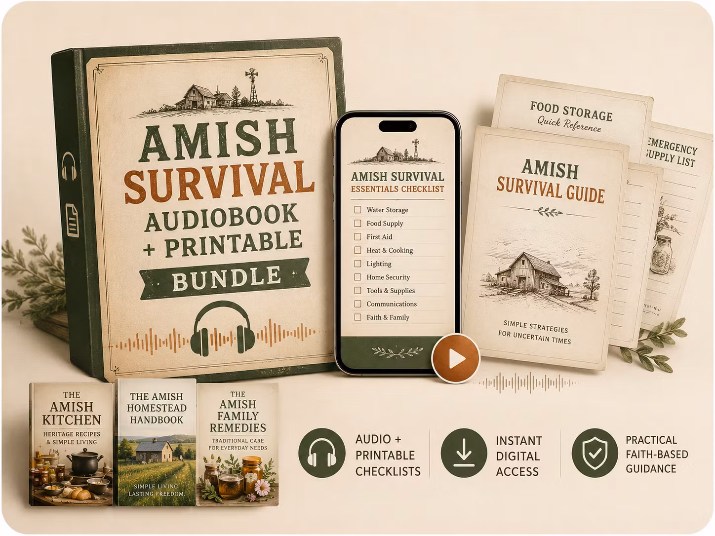 The Amish Home Wisdom Collection 