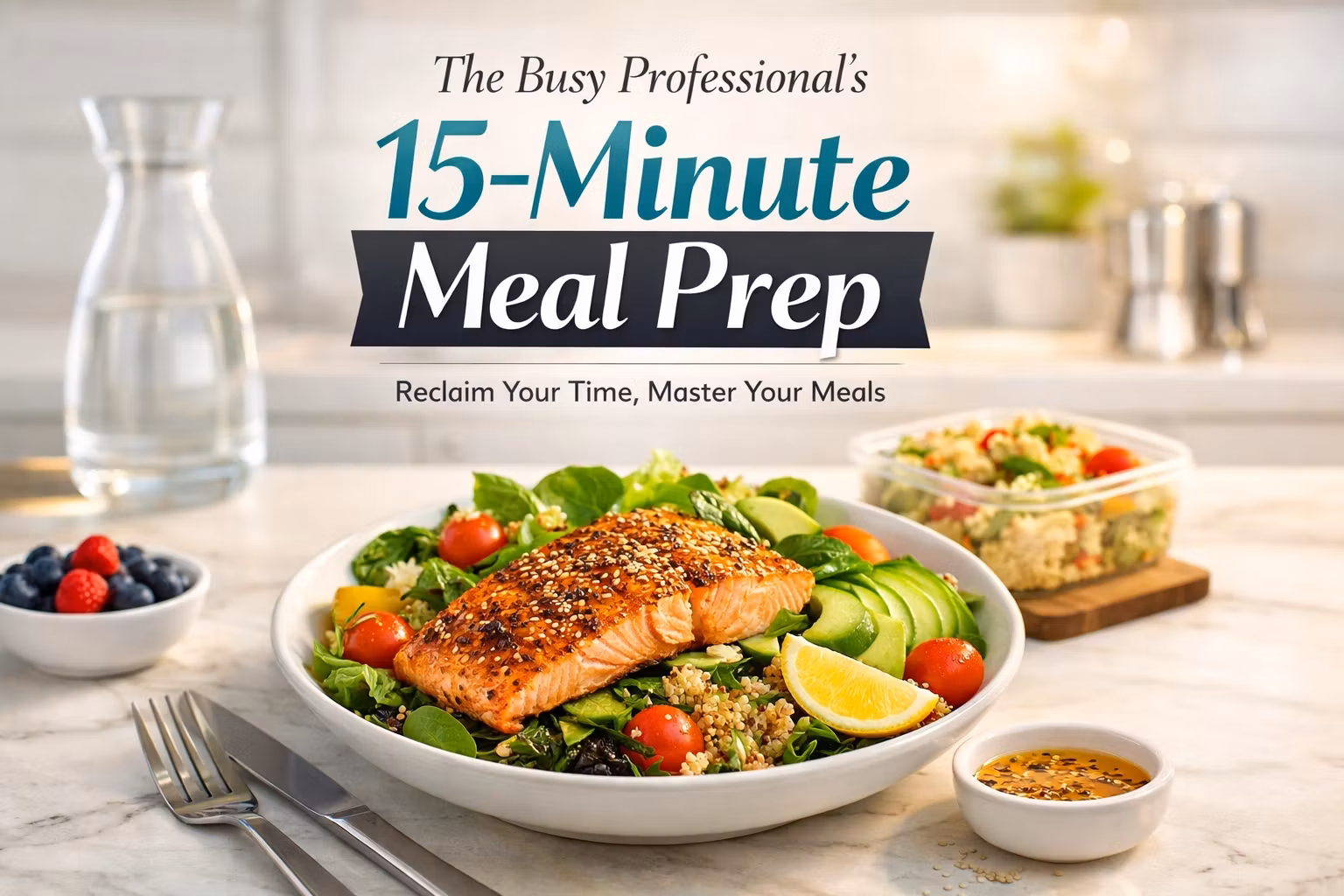 The Busy Professional's 15-Minute Meal Prep