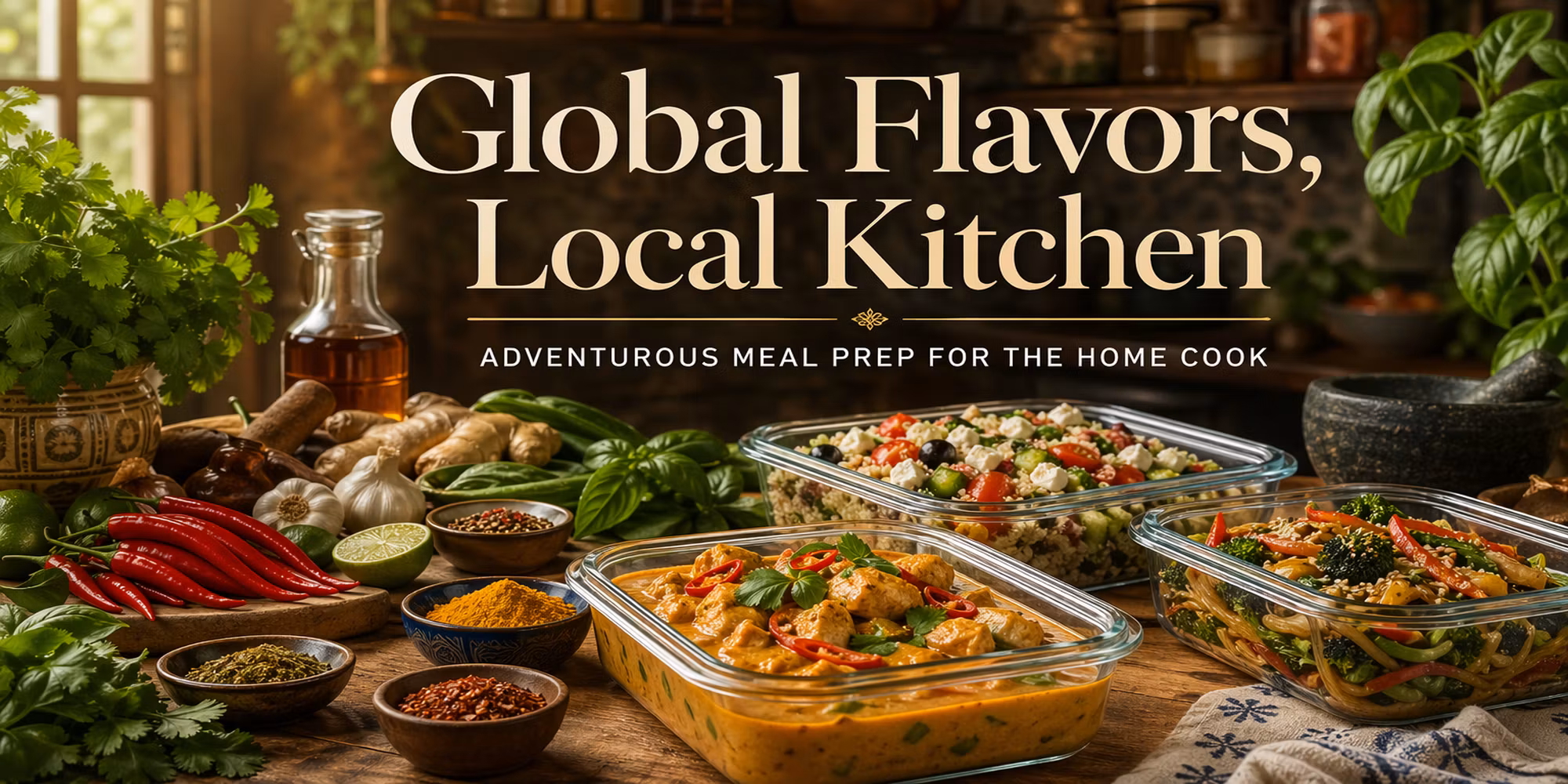Global Flavors, Local Kitchen