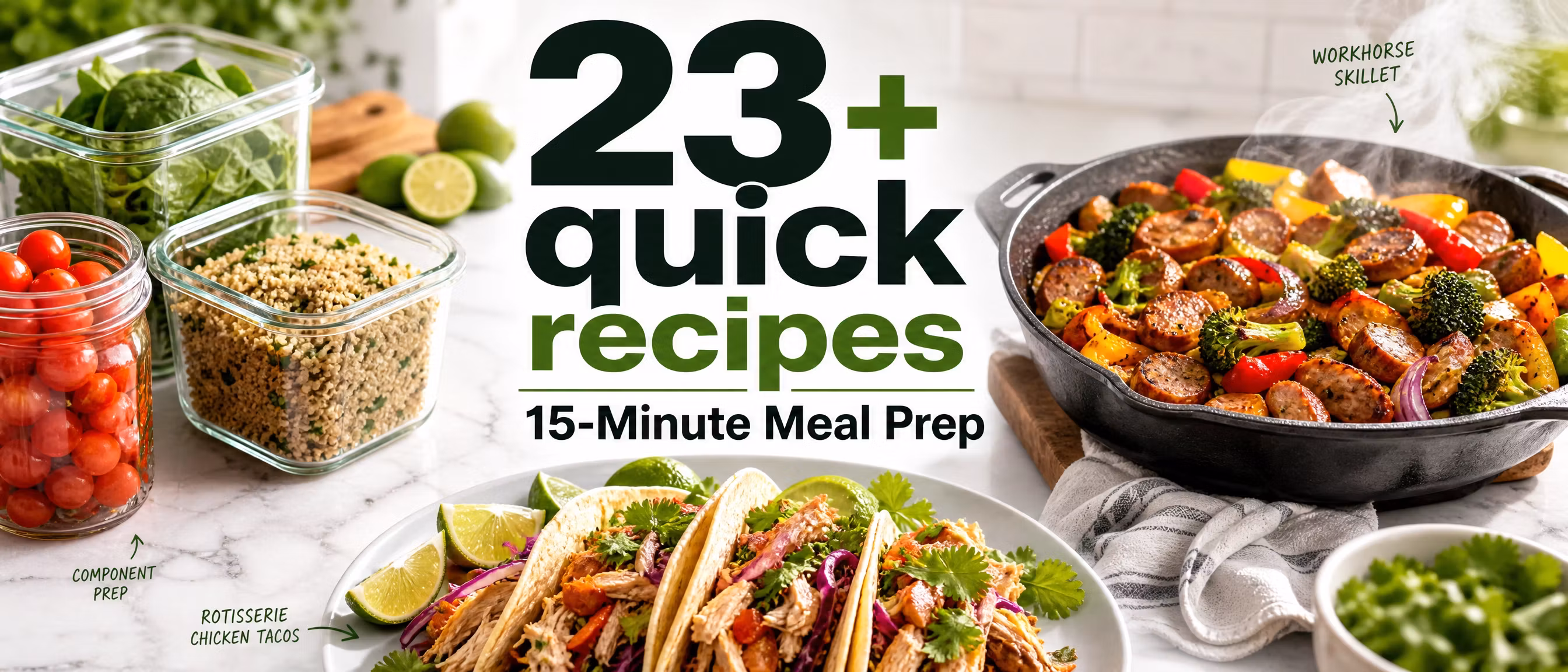 The 15-Minute Meal Prep Masterclass