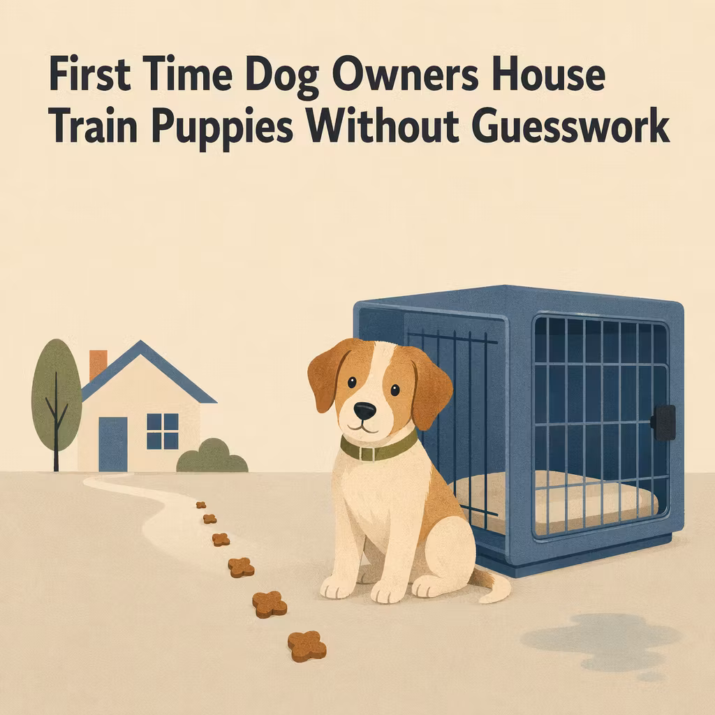 First Time Dog Owners House Train Puppies Without Guesswork