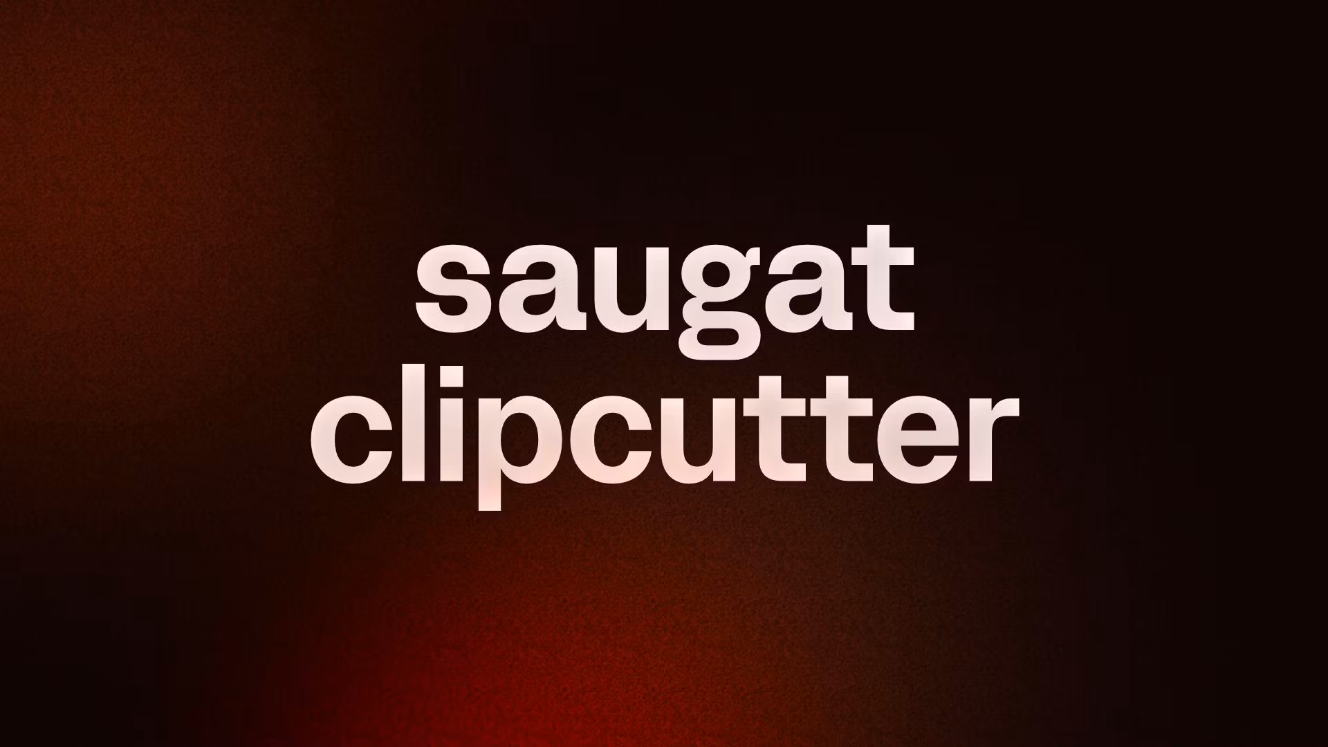 saugat clipcutter