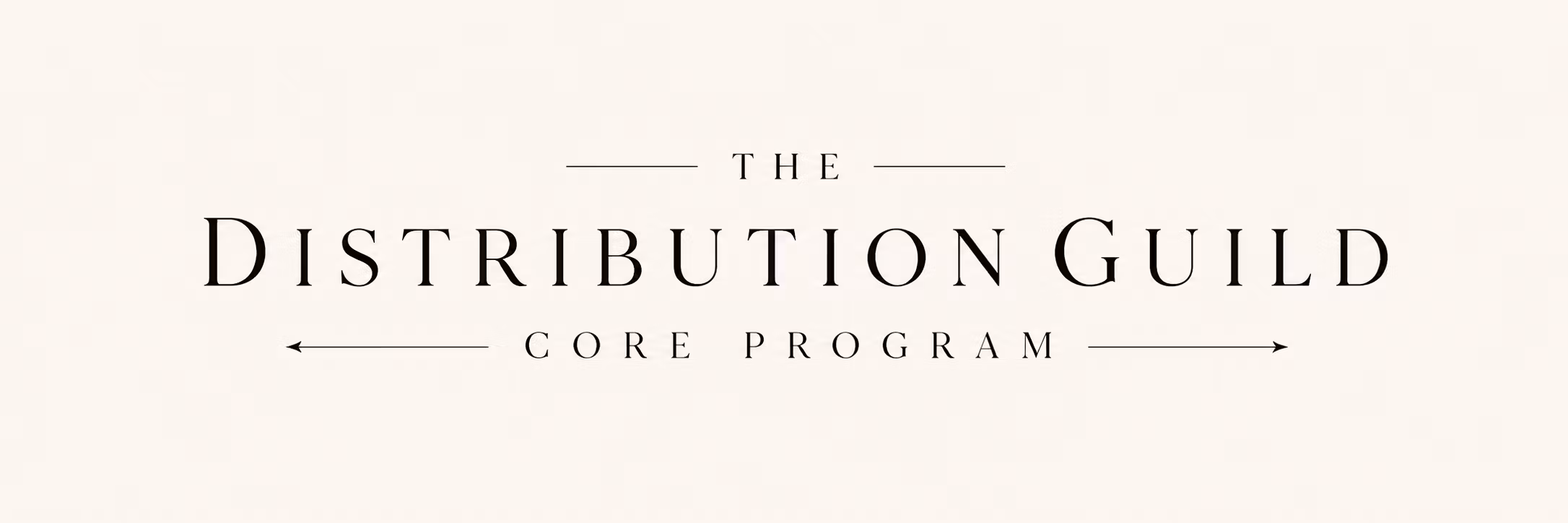 The Distribution Guild - Core Program