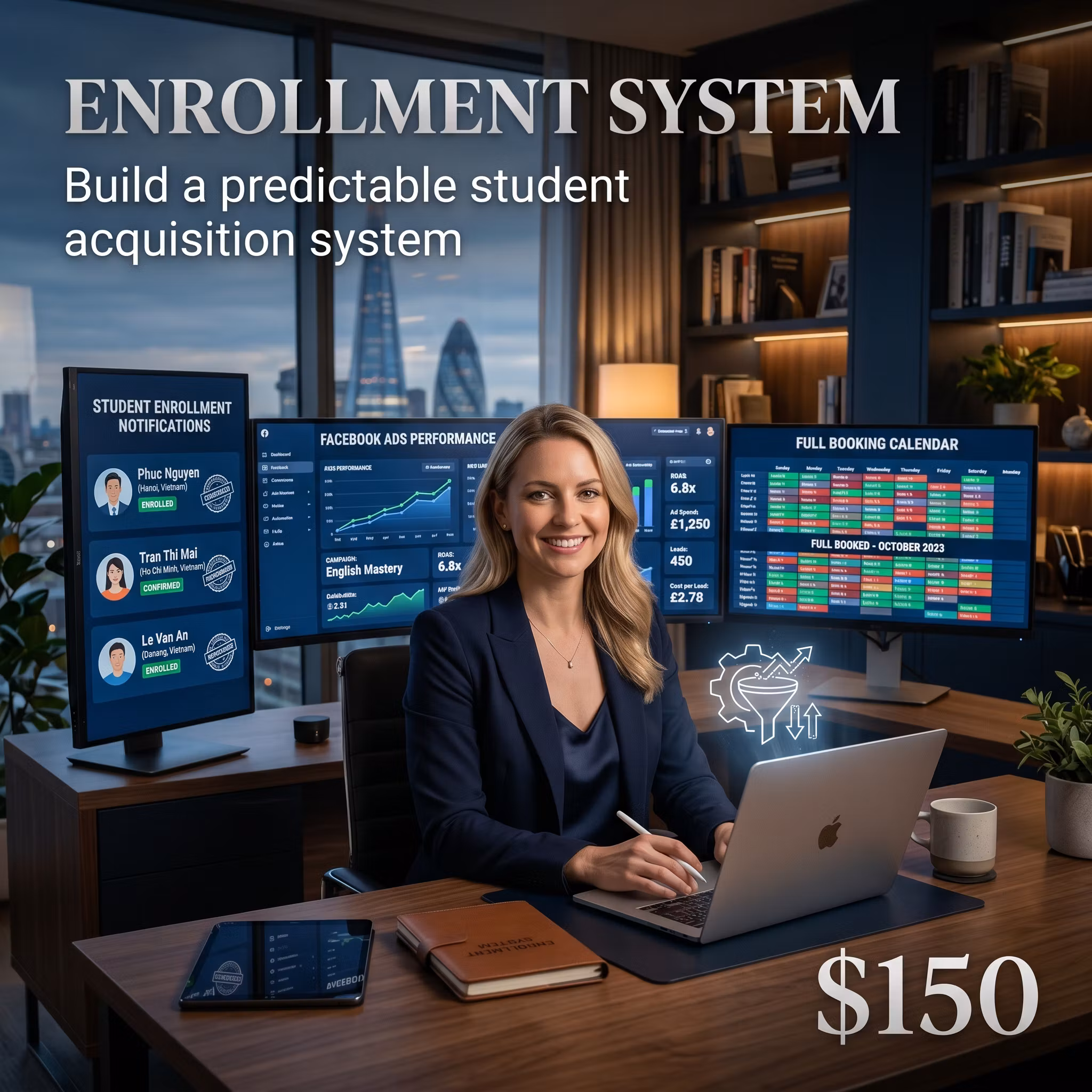 🔴 PRO — $150 “Enrollment System”