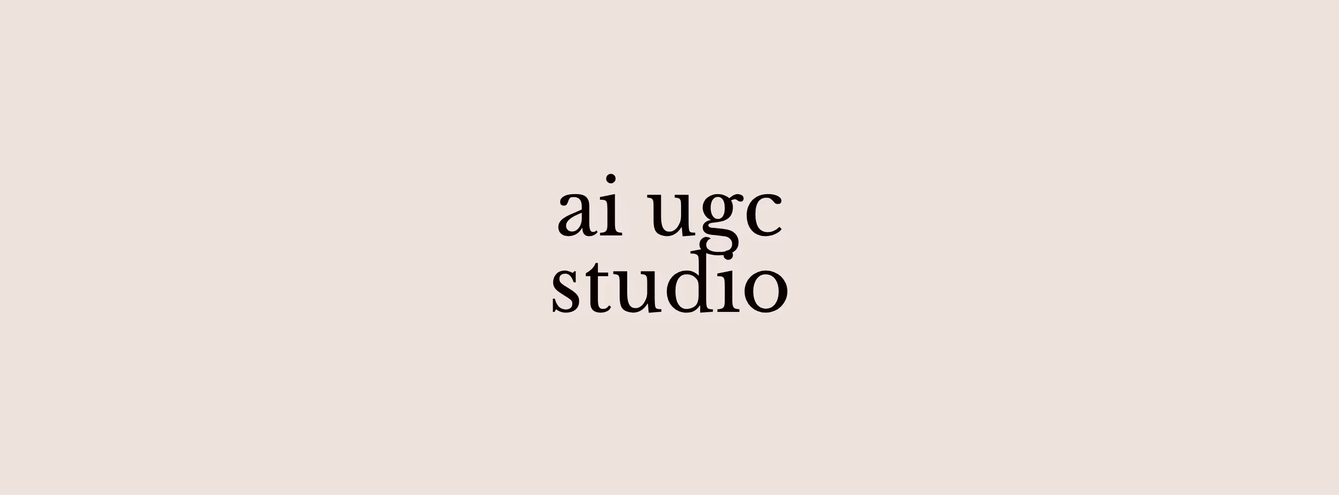 AI UGC Studio