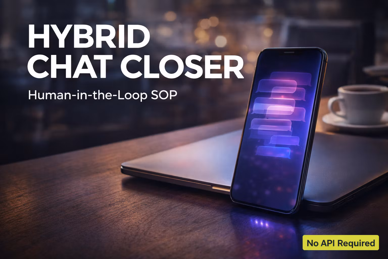 The Hybrid AI Chat Closer Blueprint