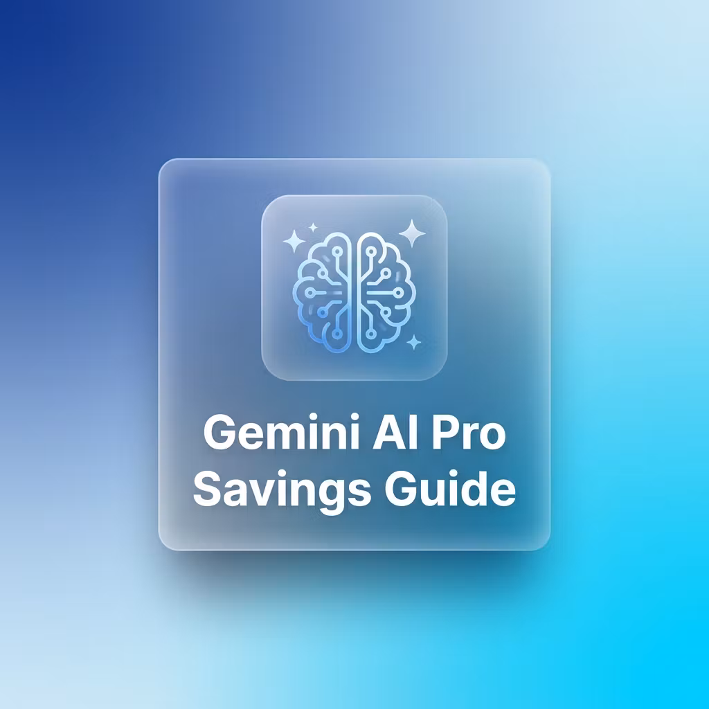 Gemini AI Pro Savings Guide