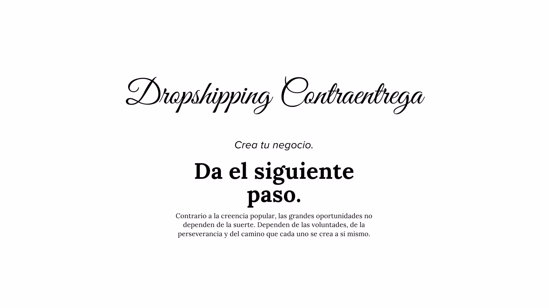 Curso de Dropshipping - Matiasyque 