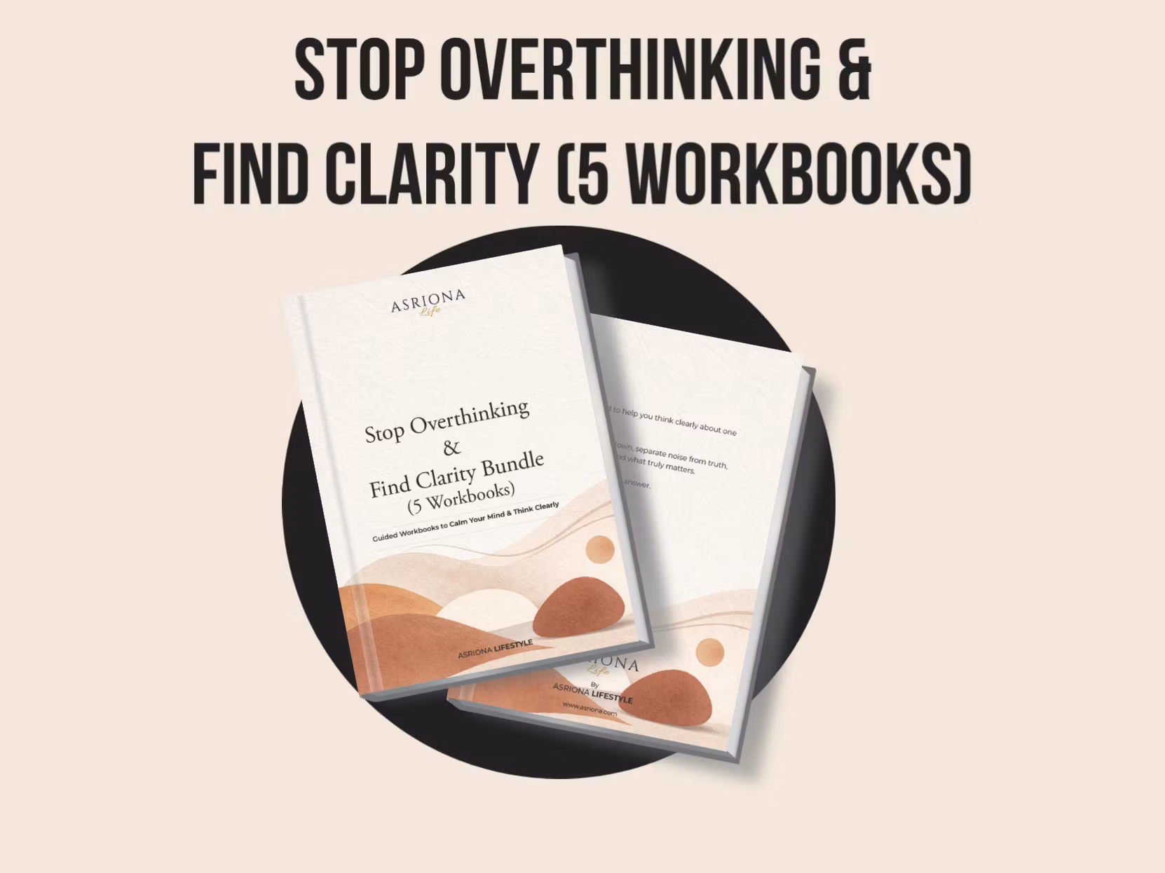 Stop Stress & Overthinking Workbook