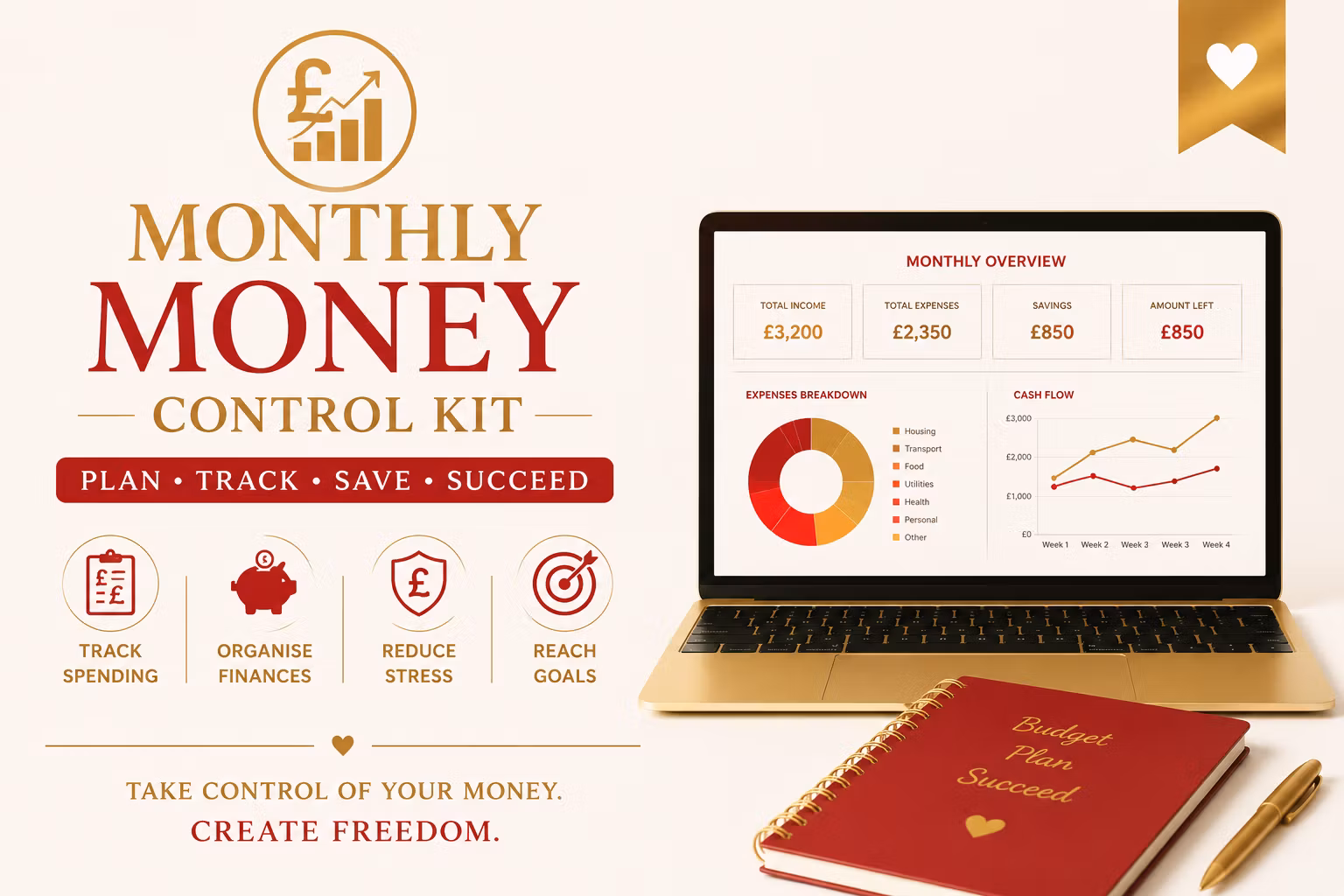 Monthly Money Control Kit