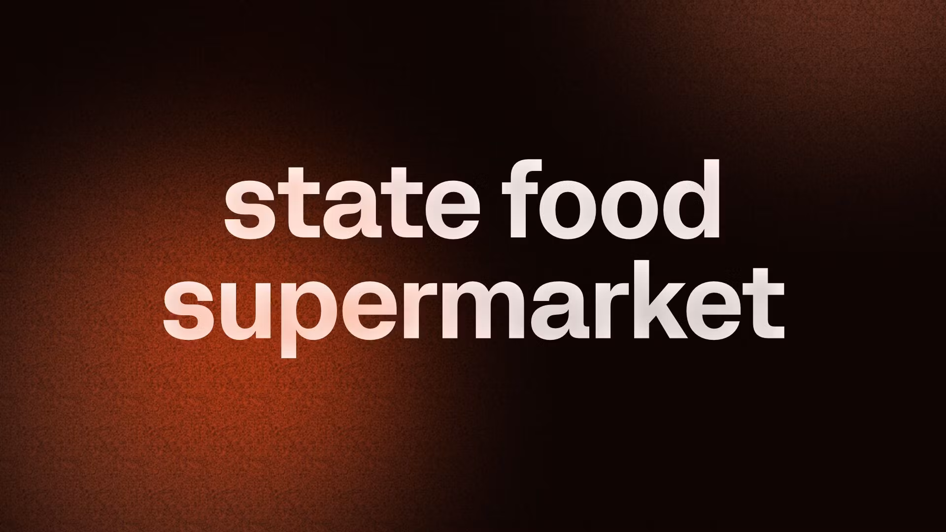 state food supermarket