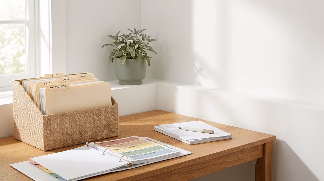 Household Paper Filing Kit