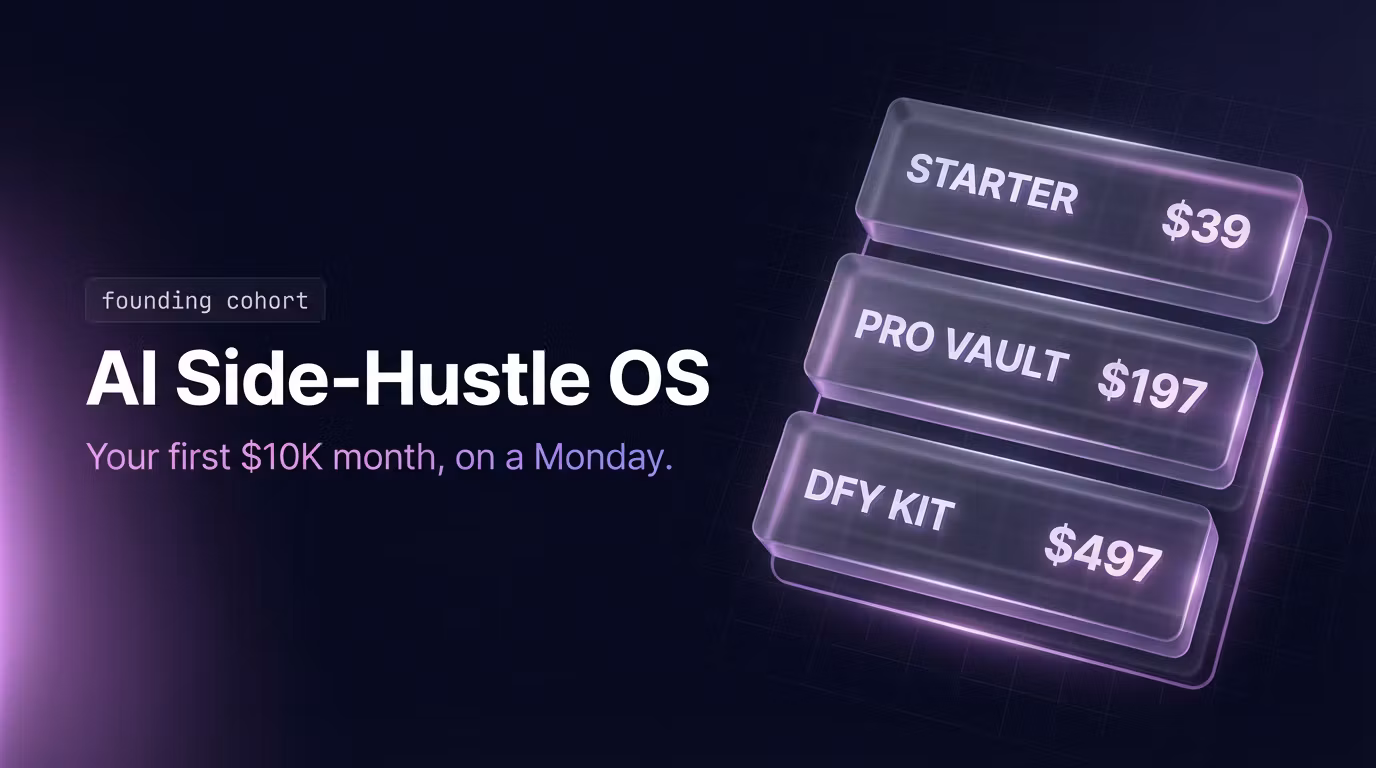 AI Side-Hustle OS