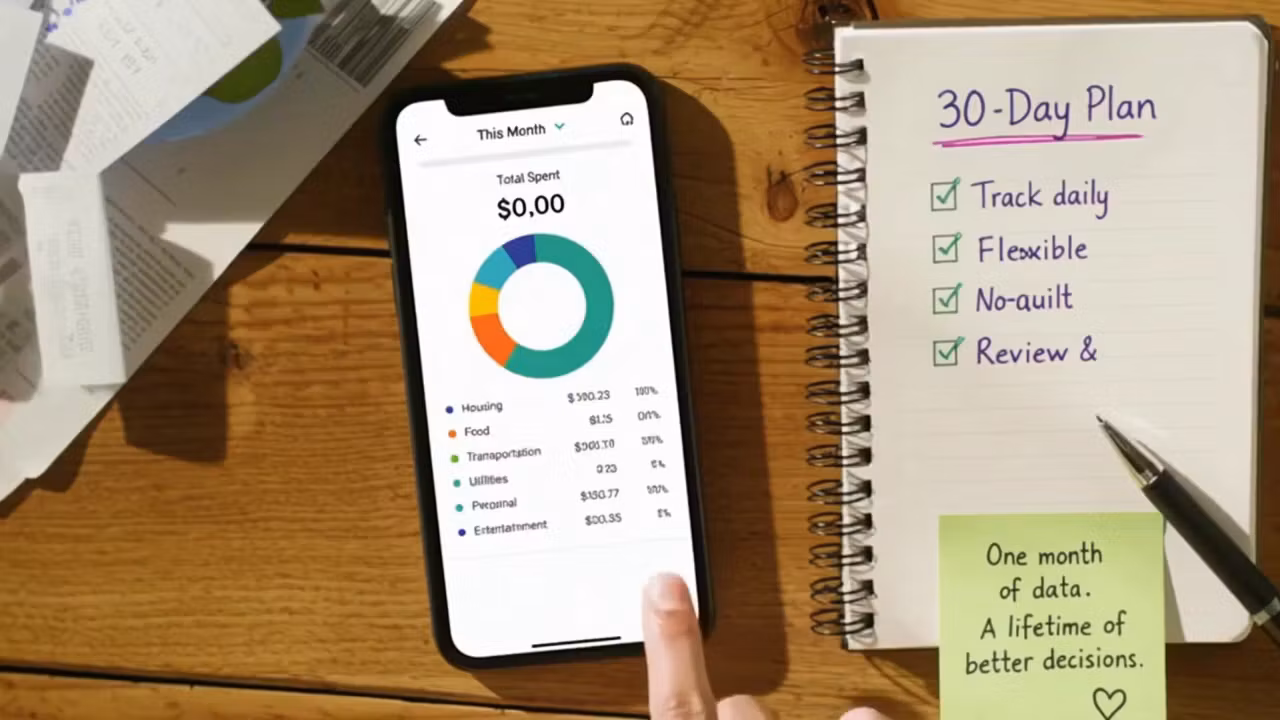 First Time Budgeters Tracking Spending Without Feeling Deprived