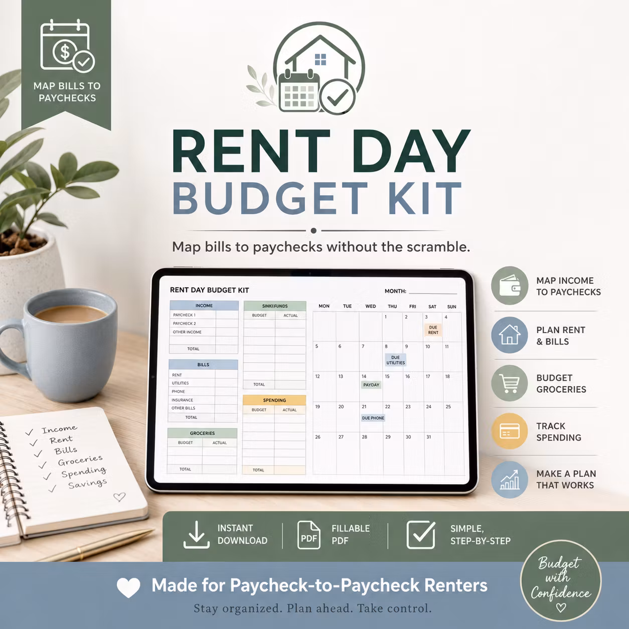 Rent Day Budget Kit