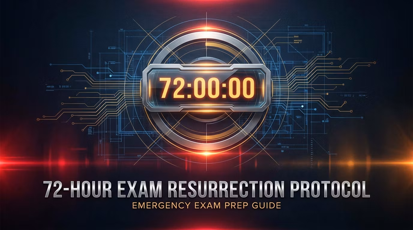 FREE: The 72-Hour Exam Resurrection Protocol