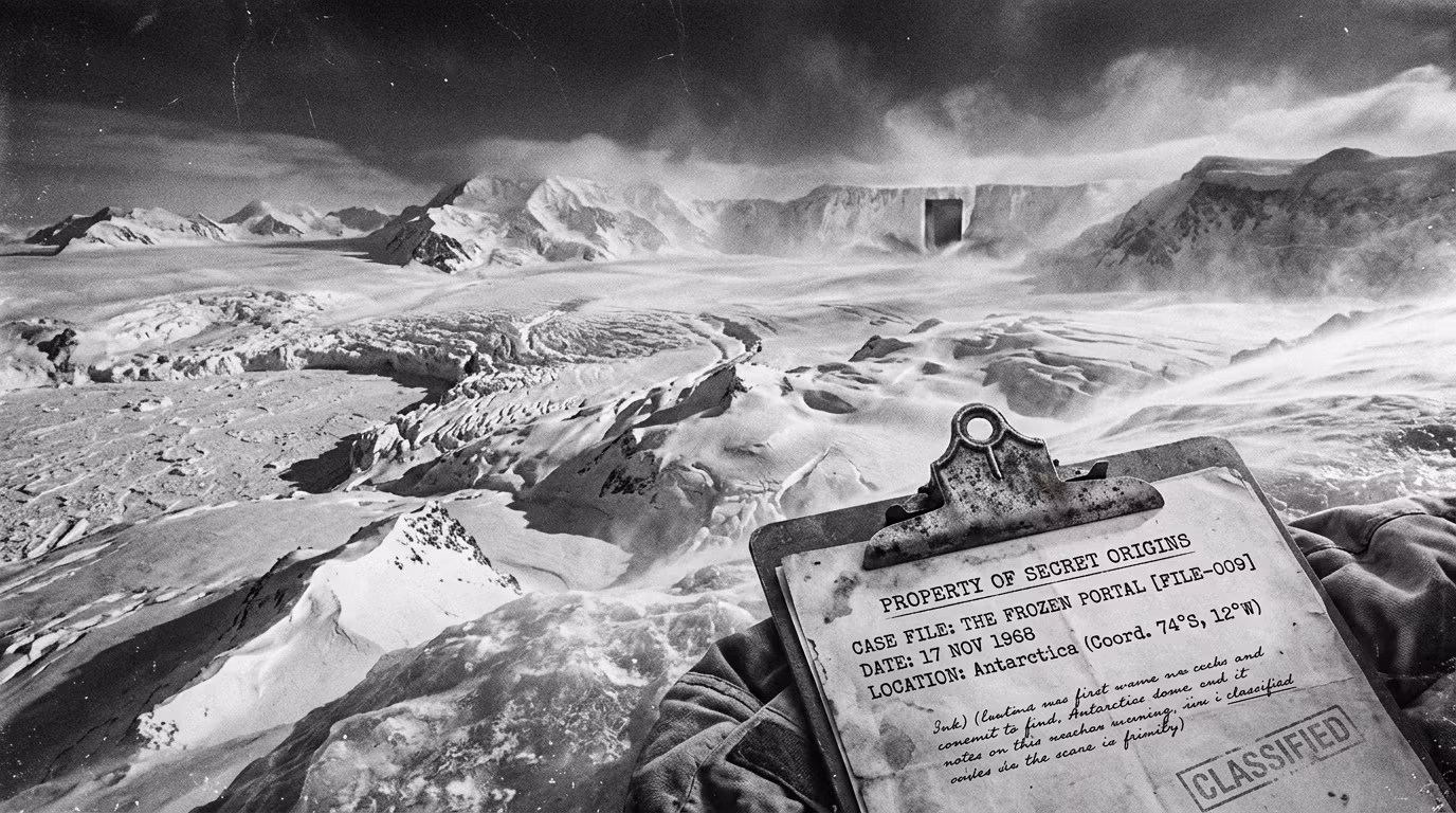 Project ICEGATE: The Antarctica Frozen Portal [FILE-009]