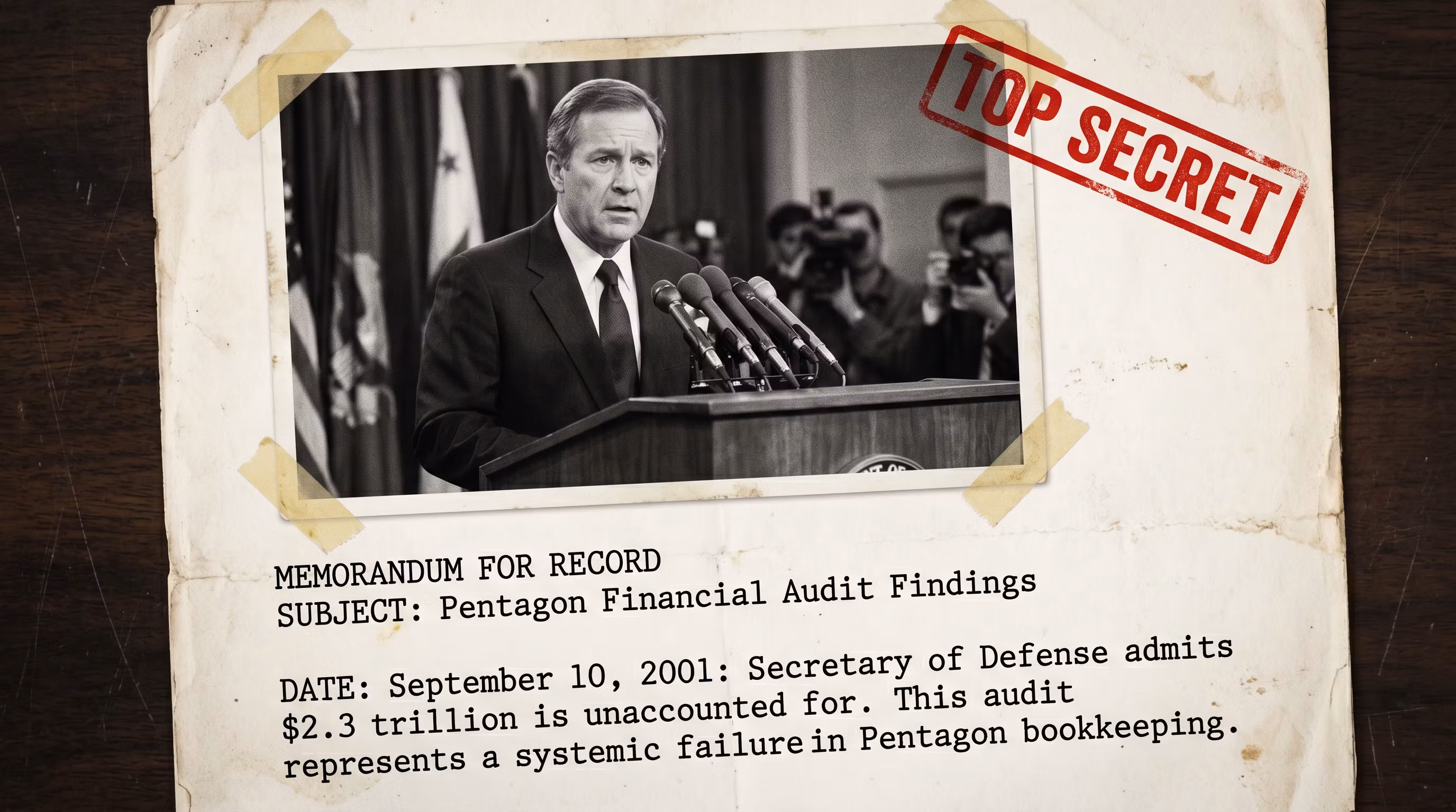 The Pentagon's Lost Audit: The $2.3 Trillion File