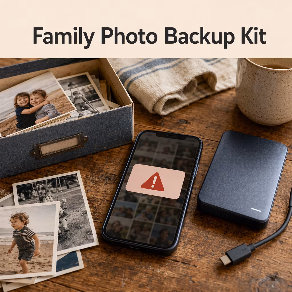 Family Photo Backup Kit