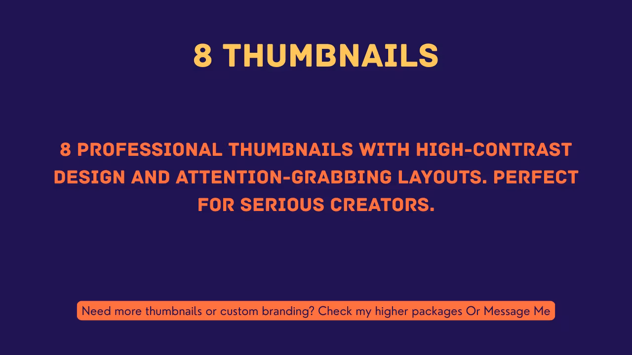 8 Thumbnails